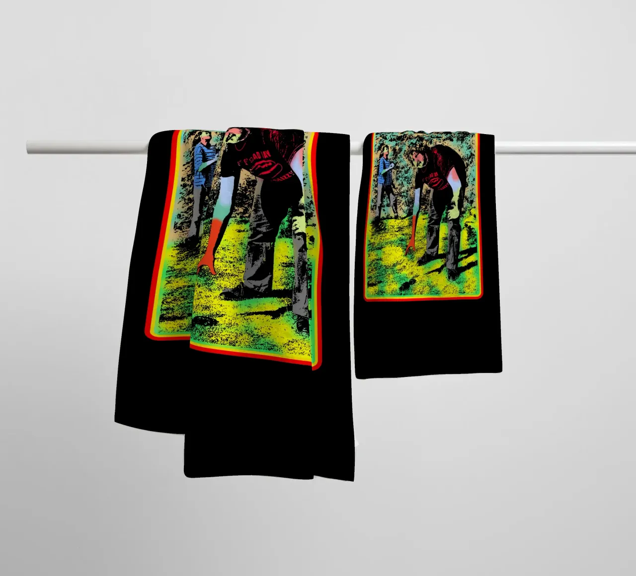 Servizio Getdown Art asciugamano da bagno da igoshdesigns