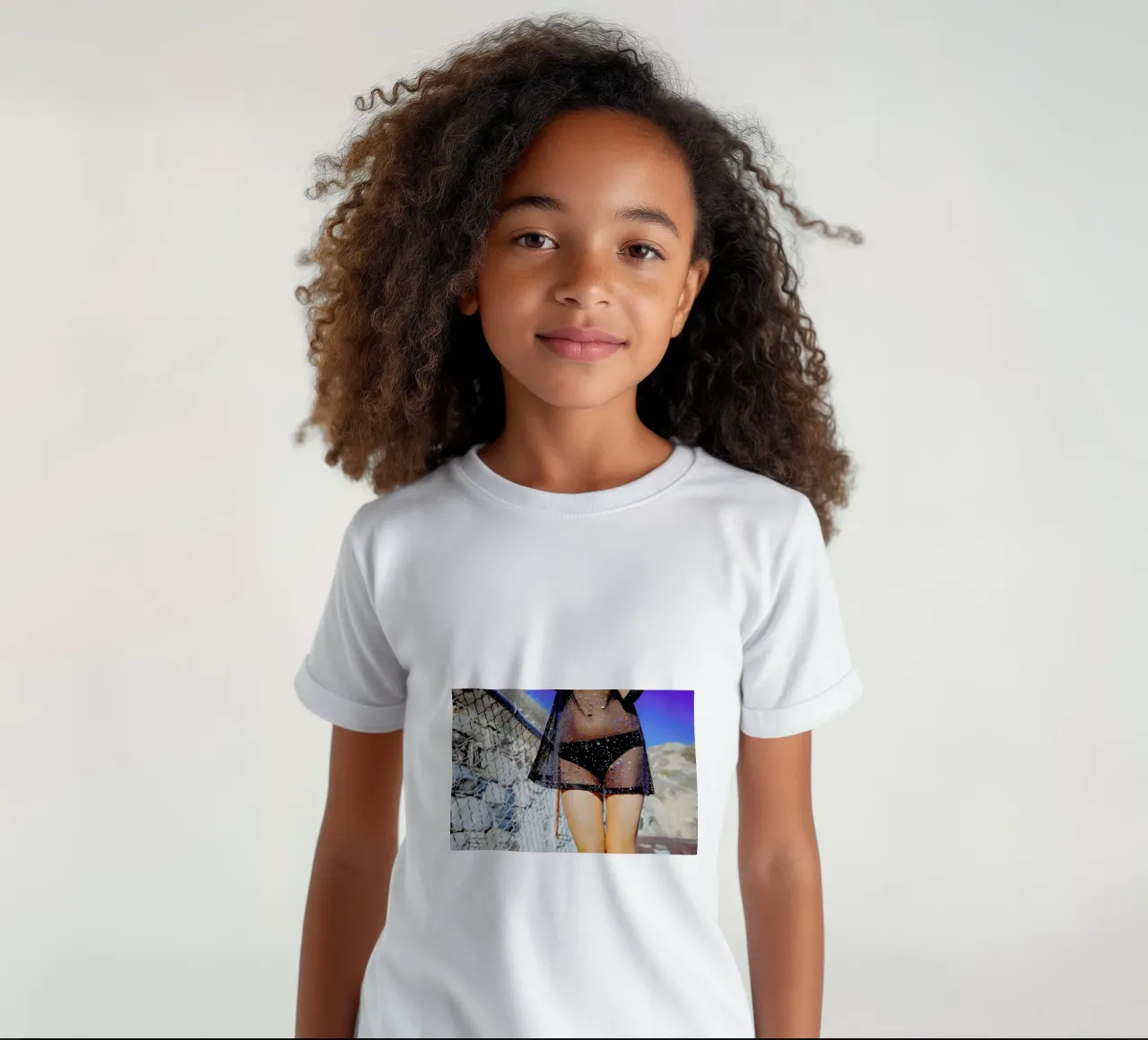 Shine kids t-shirt by Aysha Banos