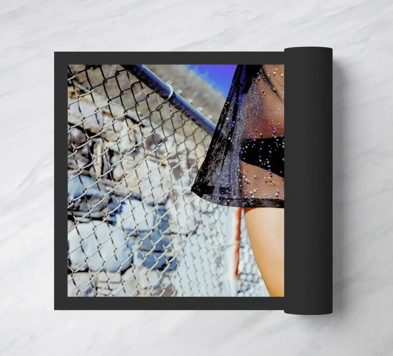 Shine doormat by Aysha Banos