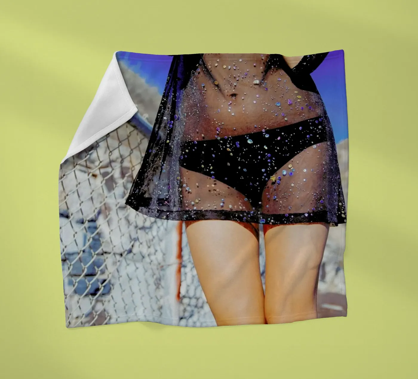 Shine Fleecedecke von Aysha Banos