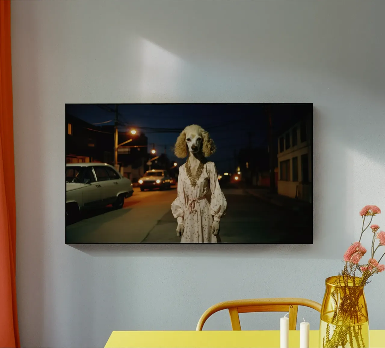 Elodie plexiglass da Affiches Chien Originales – Dogland