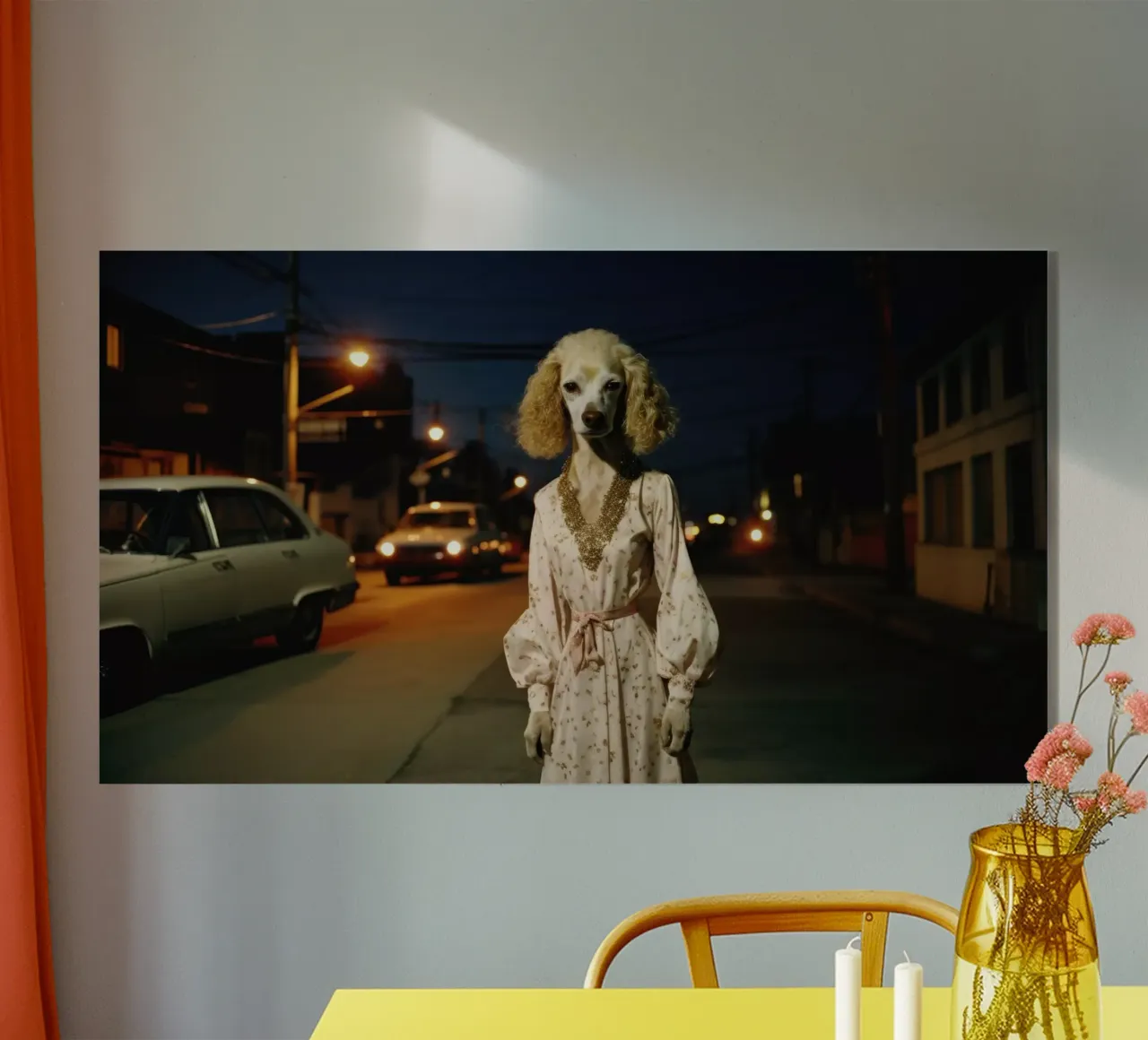 Elodie plexiglass da Affiches Chien Originales – Dogland