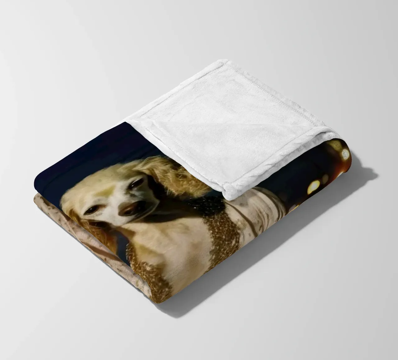 Elodie coperta in pile da Affiches Chien Originales – Dogland