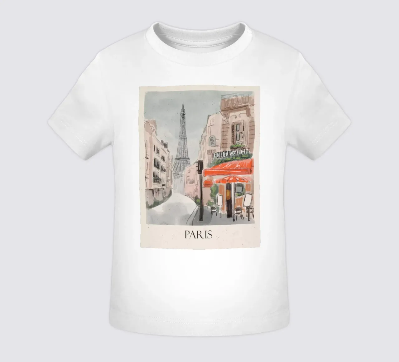 Paris baby t-shirt by Indigo Rain