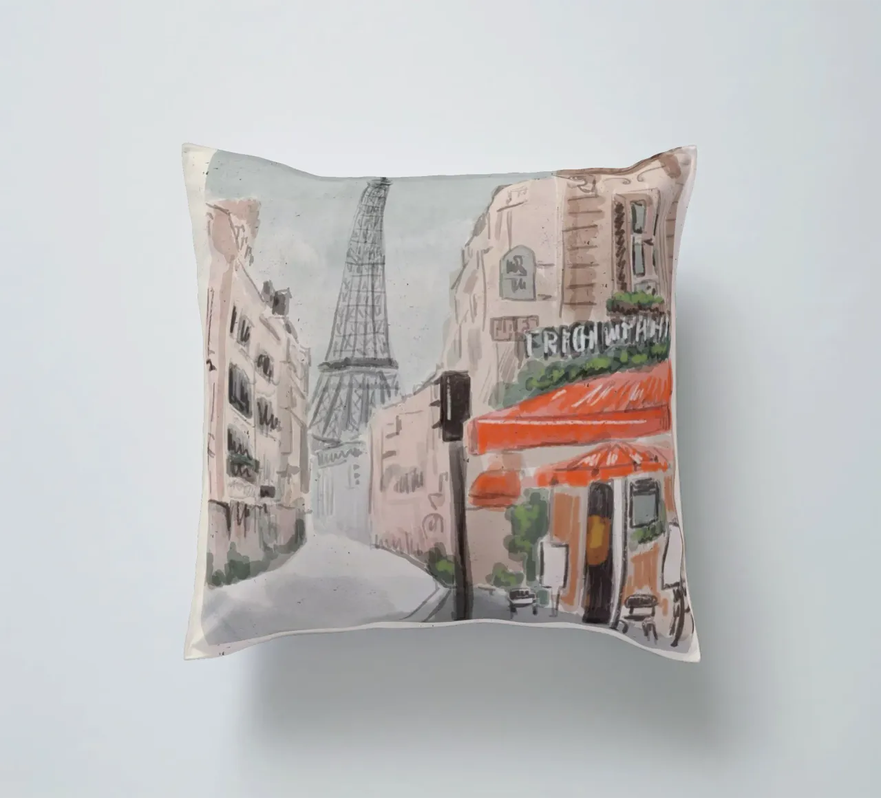 Parigi cuscino da Indigo Rain