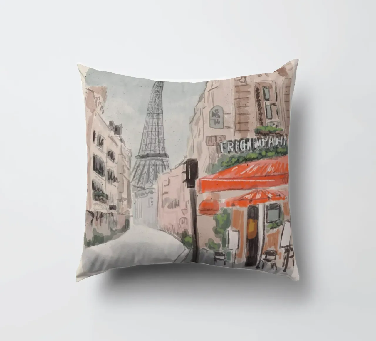 Parigi cuscino da Indigo Rain