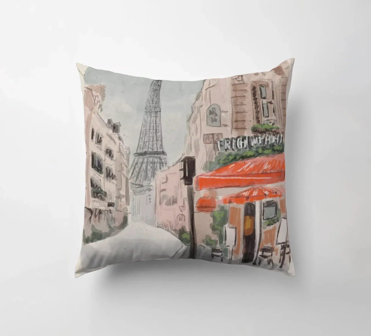 Parigi cuscino da Indigo Rain