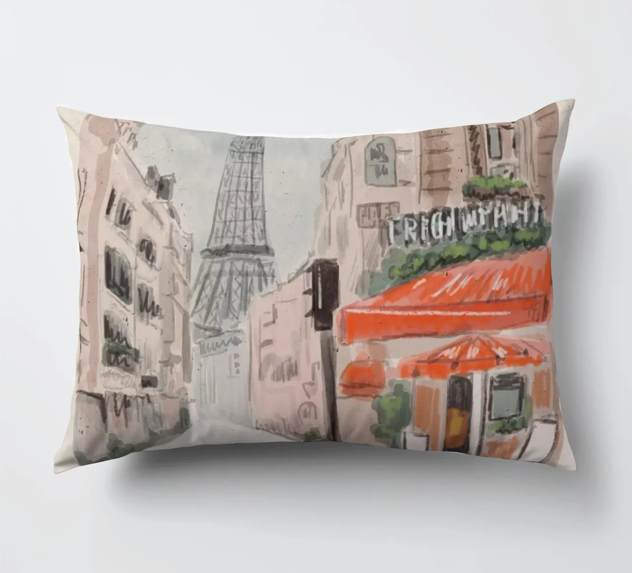 Parigi cuscino da Indigo Rain