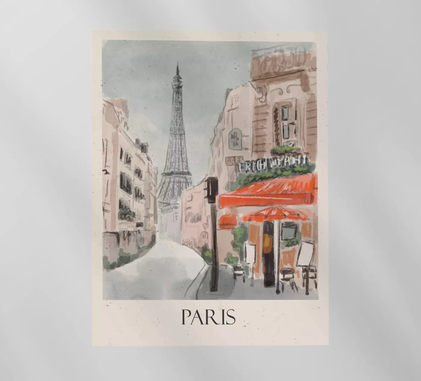 Paris pellicola backlit da Indigo Rain