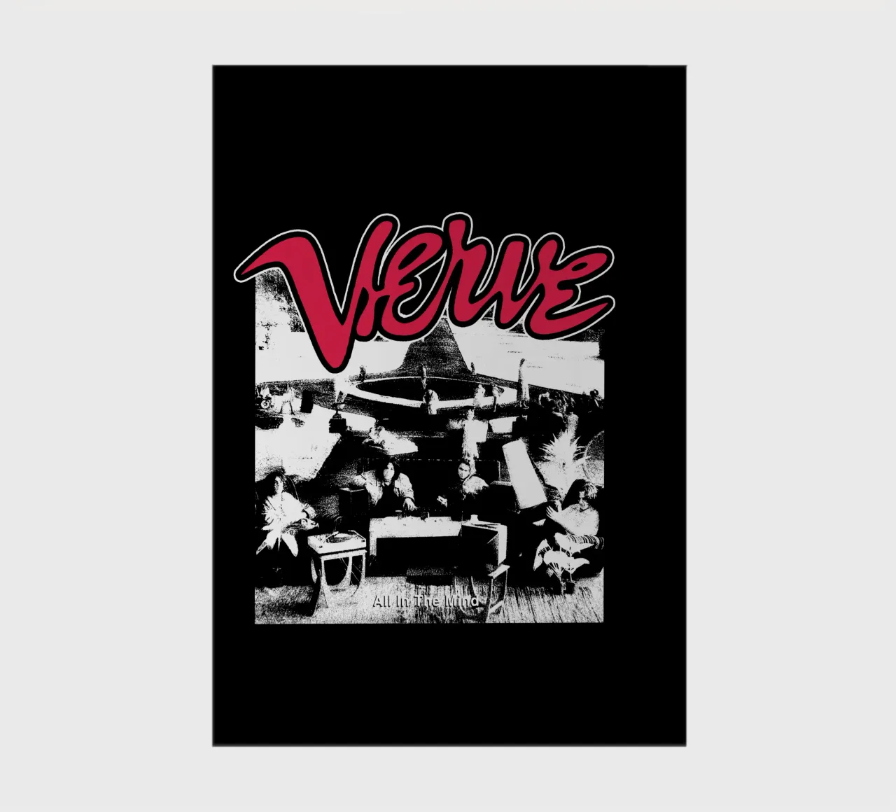 SIlhouette The Verven Groupe de rock carnet de notes de mannys_artt