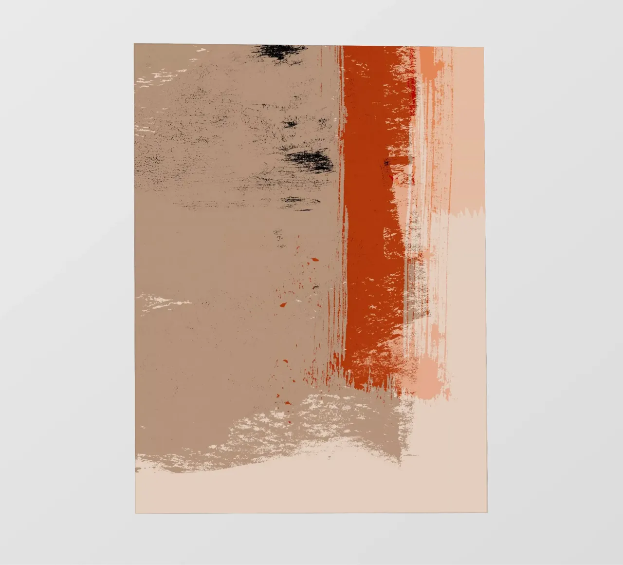 Surfaces 10 | Warm Abstract telo in pvc da sabidussi