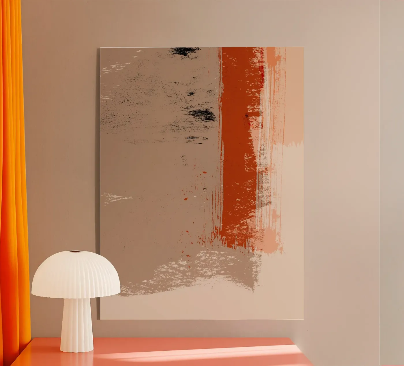 Surfaces 10 | Warm Abstract plexiglass da sabidussi