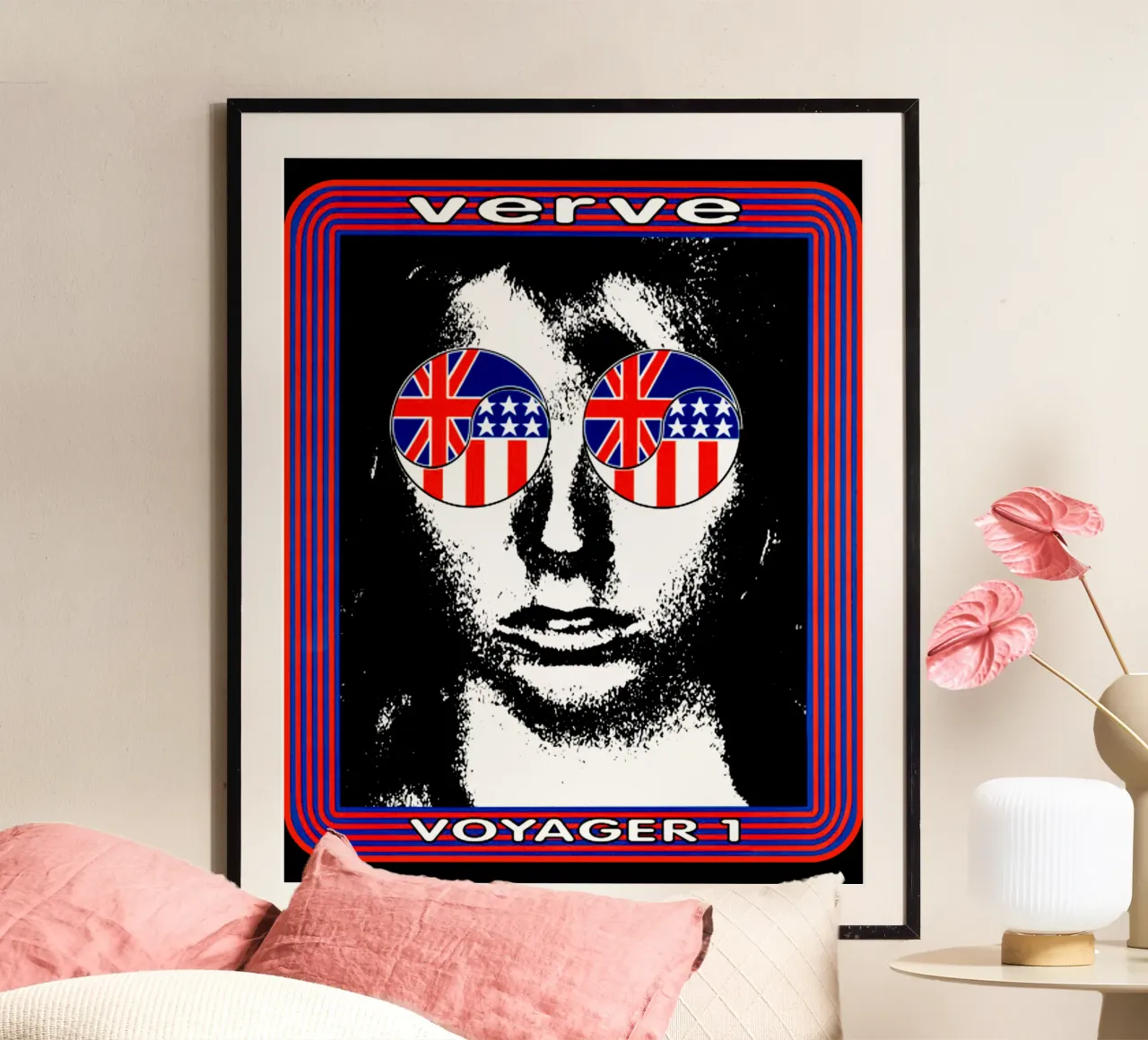 La rock band dei Verve poster da mannys_artt