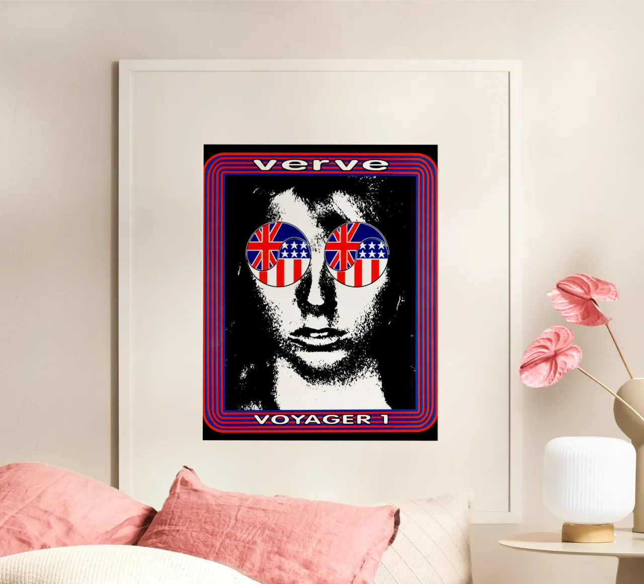 La rock band dei Verve poster da mannys_artt