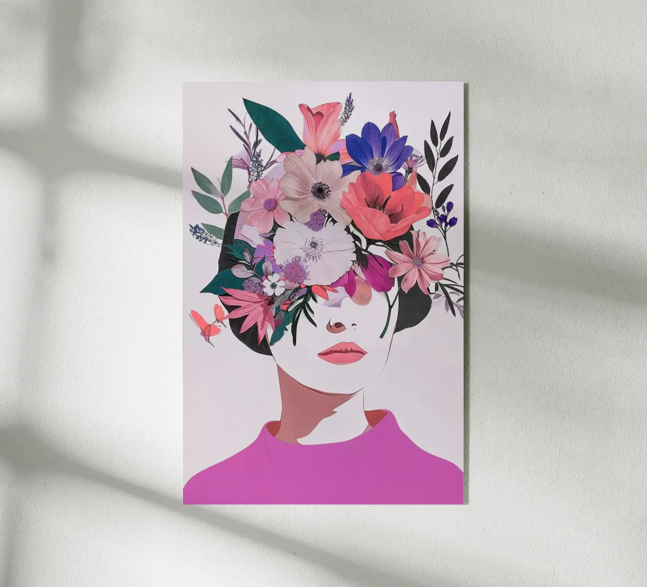 Floral Muse plexiglass da La Collagerie