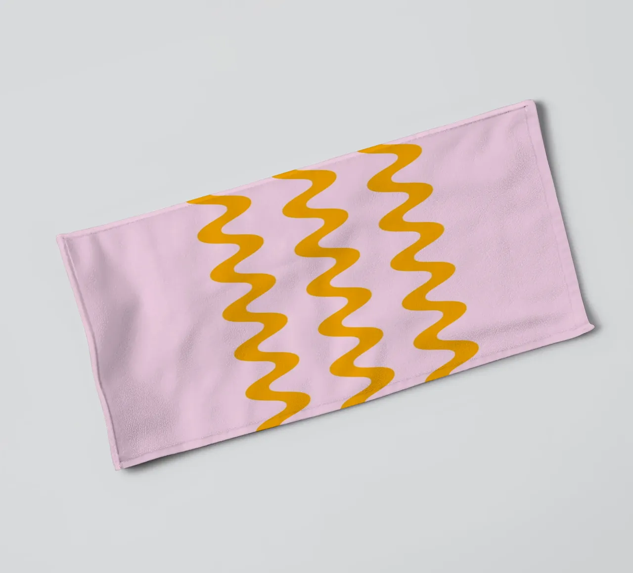 Single wave 3 lines towel by Katja Stehle Design