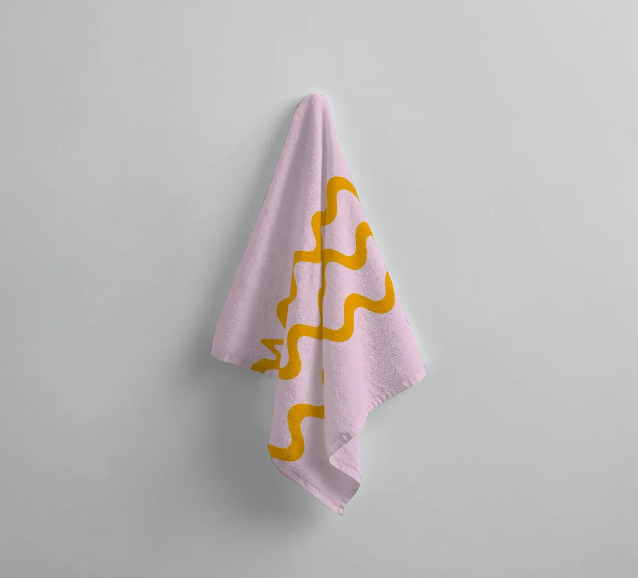 Single wave 3 lines towel by Katja Stehle Design