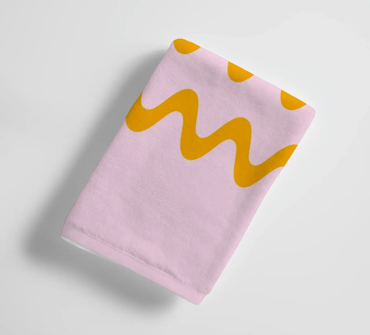 Single wave 3 lines towel by Katja Stehle Design
