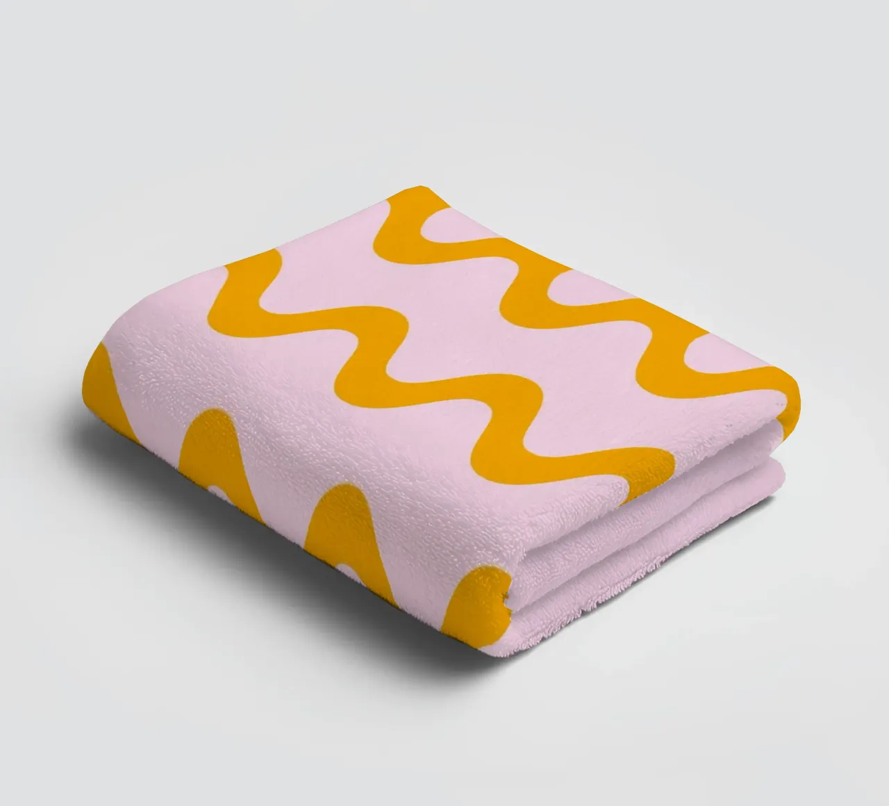 Single wave 3 lines towel by Katja Stehle Design