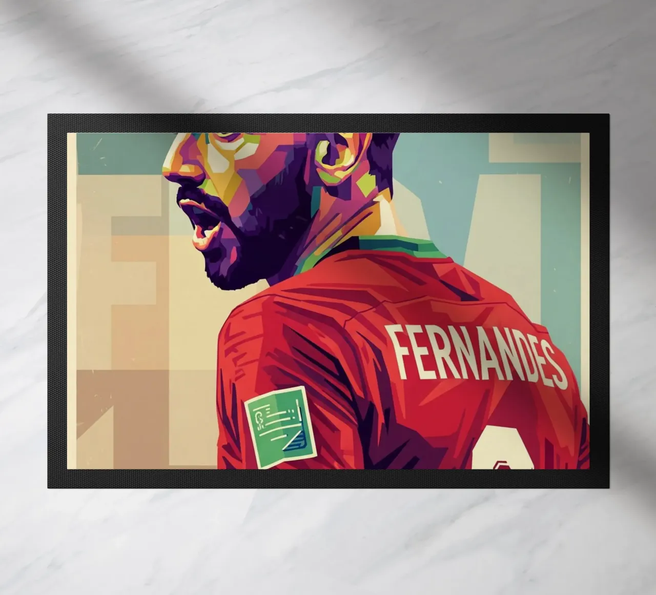 Bruno Fernandes pop art zerbino da Hantamrata