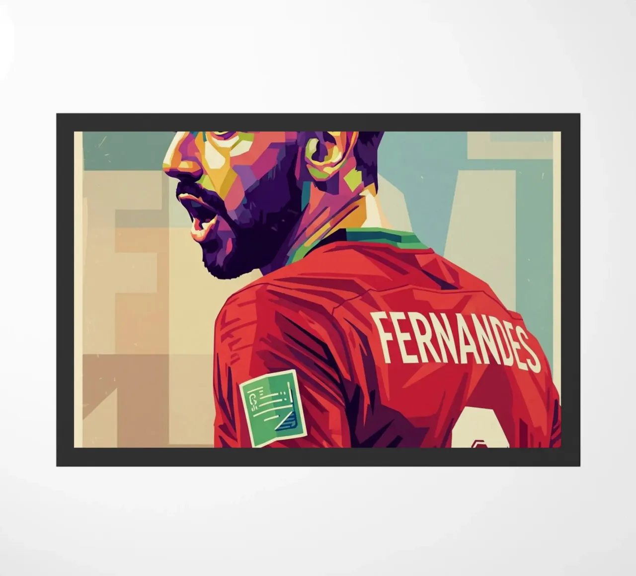 Bruno Fernandes pop art zerbino da Hantamrata