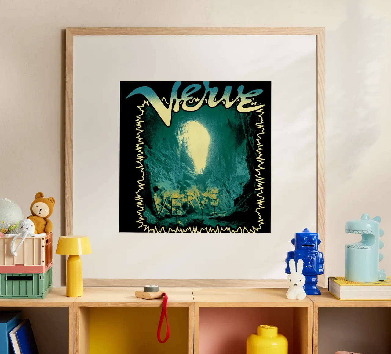 Vintage The Verve Rock Band poster da mannys_artt