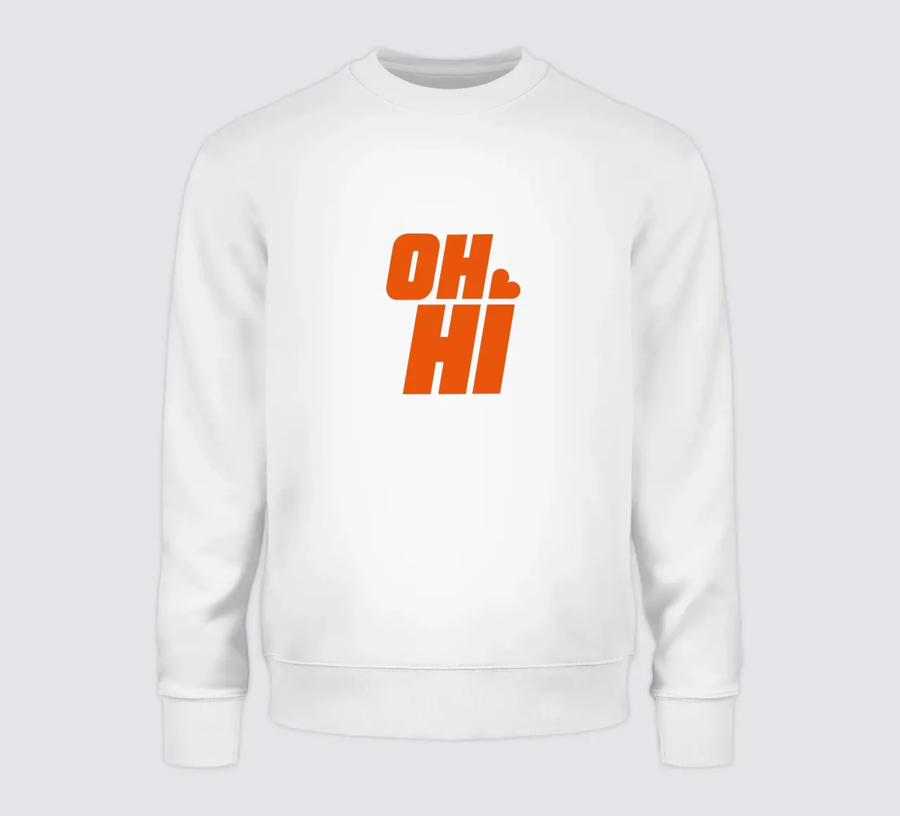 Oh ciao - con il cuore felpa da Katja Stehle Design