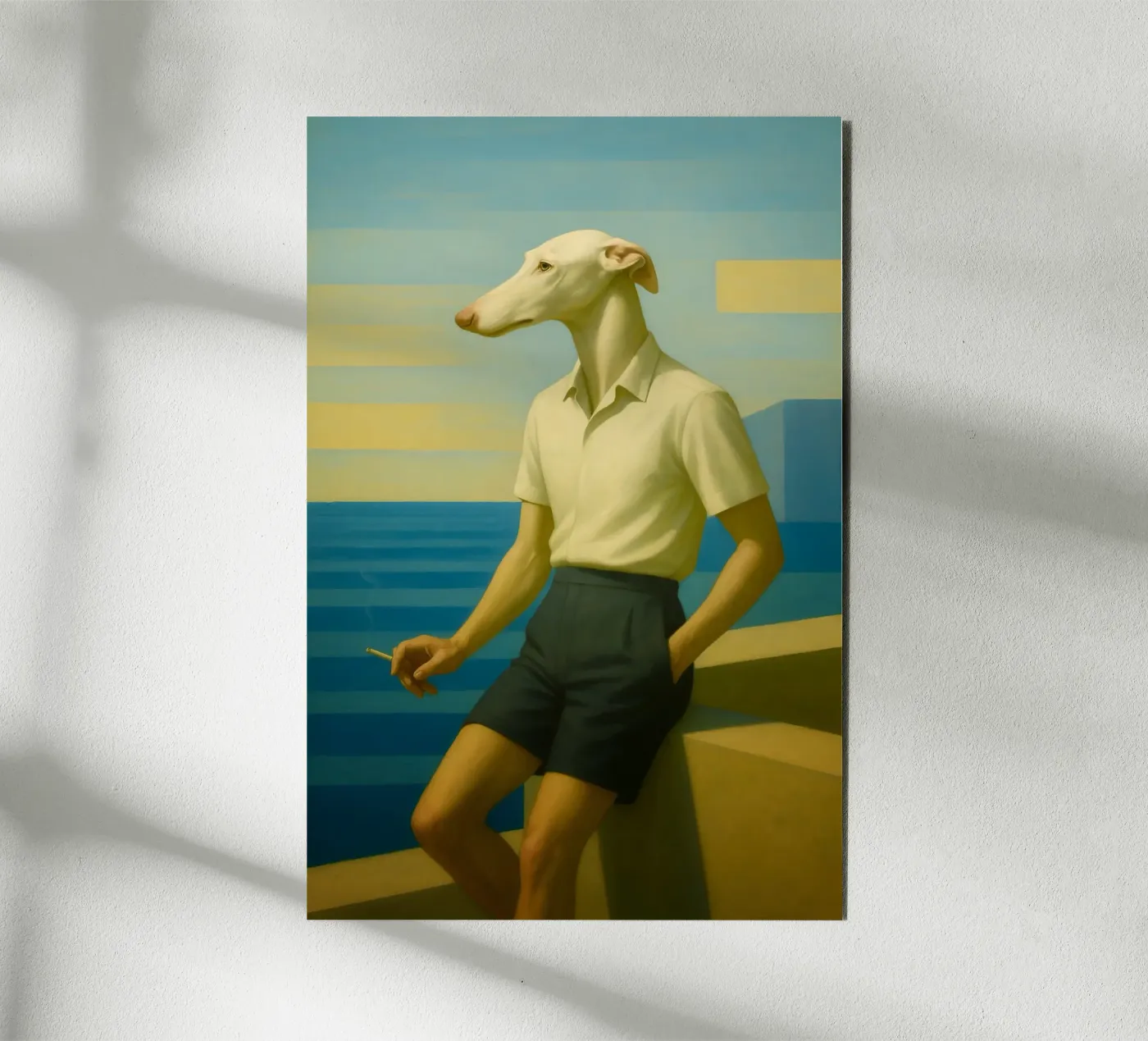 Beach alluminio dibond da Elegant Absurdism