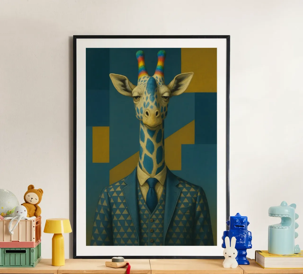Proud Giraffe poster da Elegant Absurdism