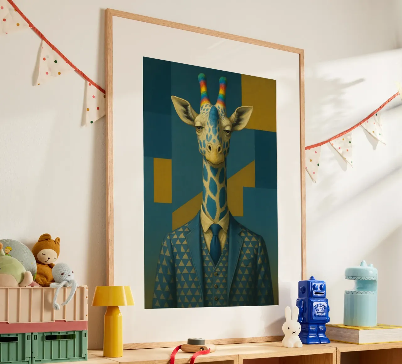 Proud Giraffe poster da Elegant Absurdism