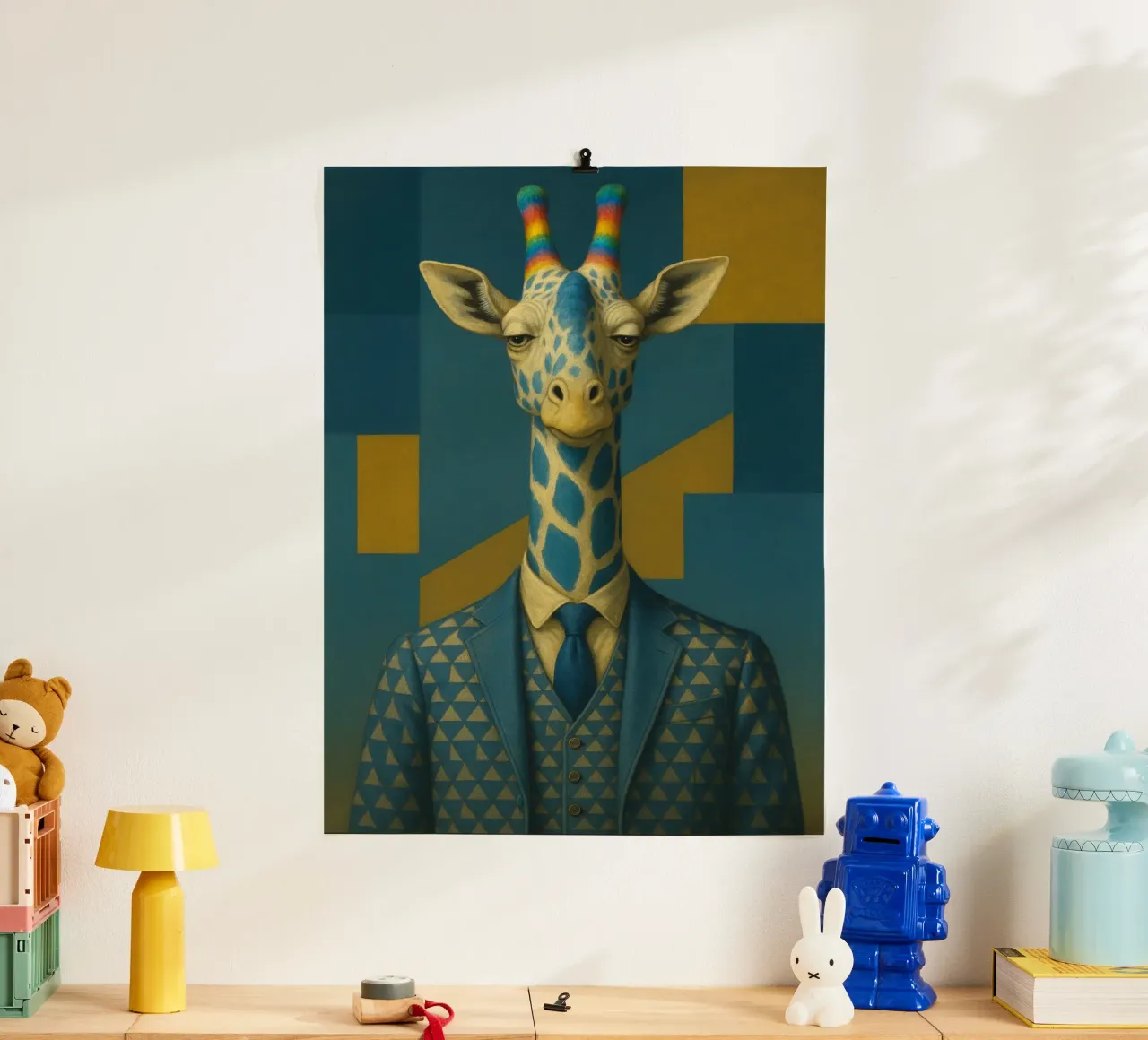 Proud Giraffe poster da Elegant Absurdism