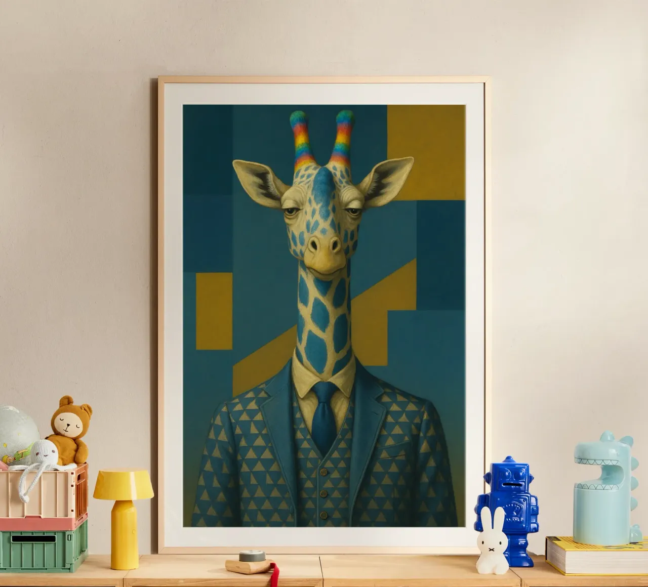 Proud Giraffe poster da Elegant Absurdism