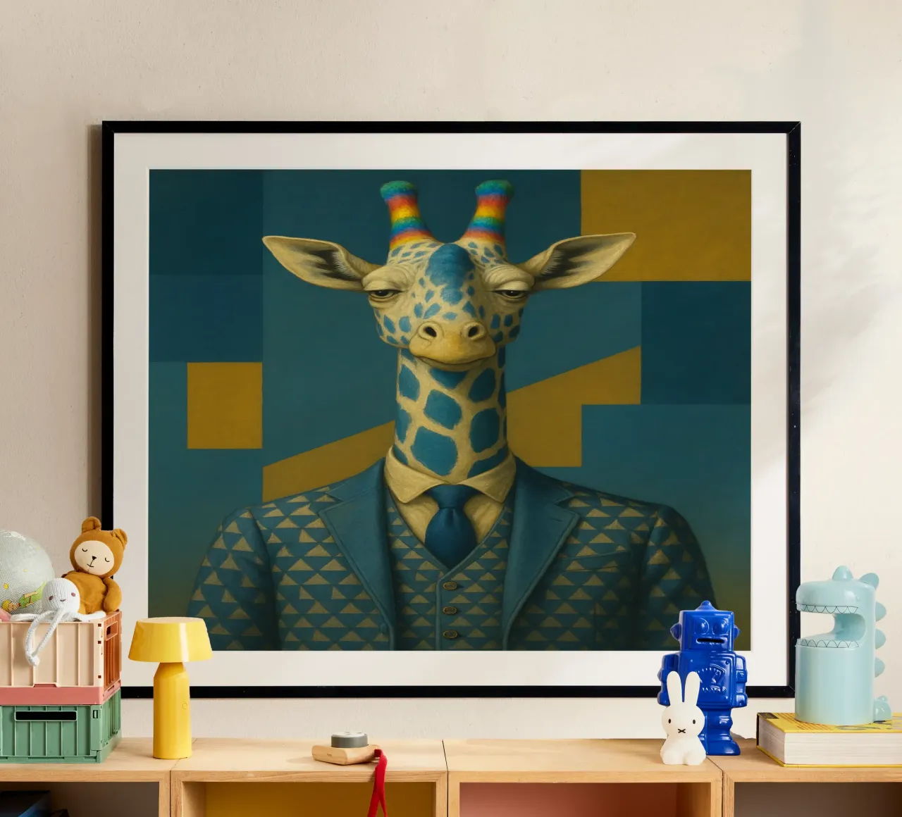Proud Giraffe poster da Elegant Absurdism