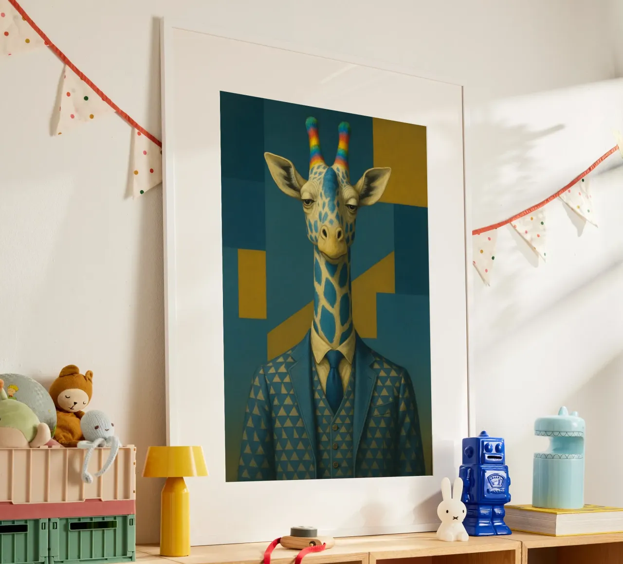 Proud Giraffe poster da Elegant Absurdism