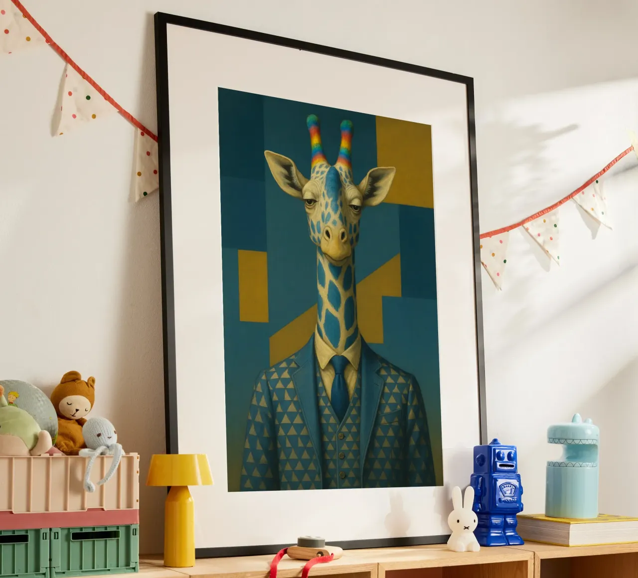 Proud Giraffe poster da Elegant Absurdism