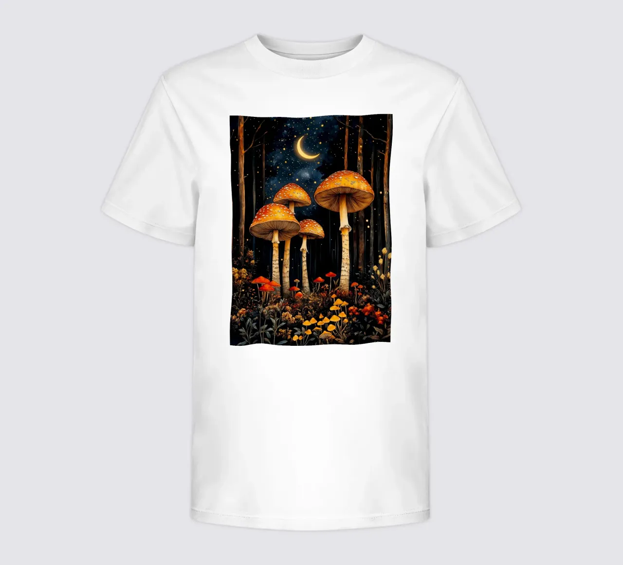 Funghi t-shirt bambini da Justyna Jaszke JBJart