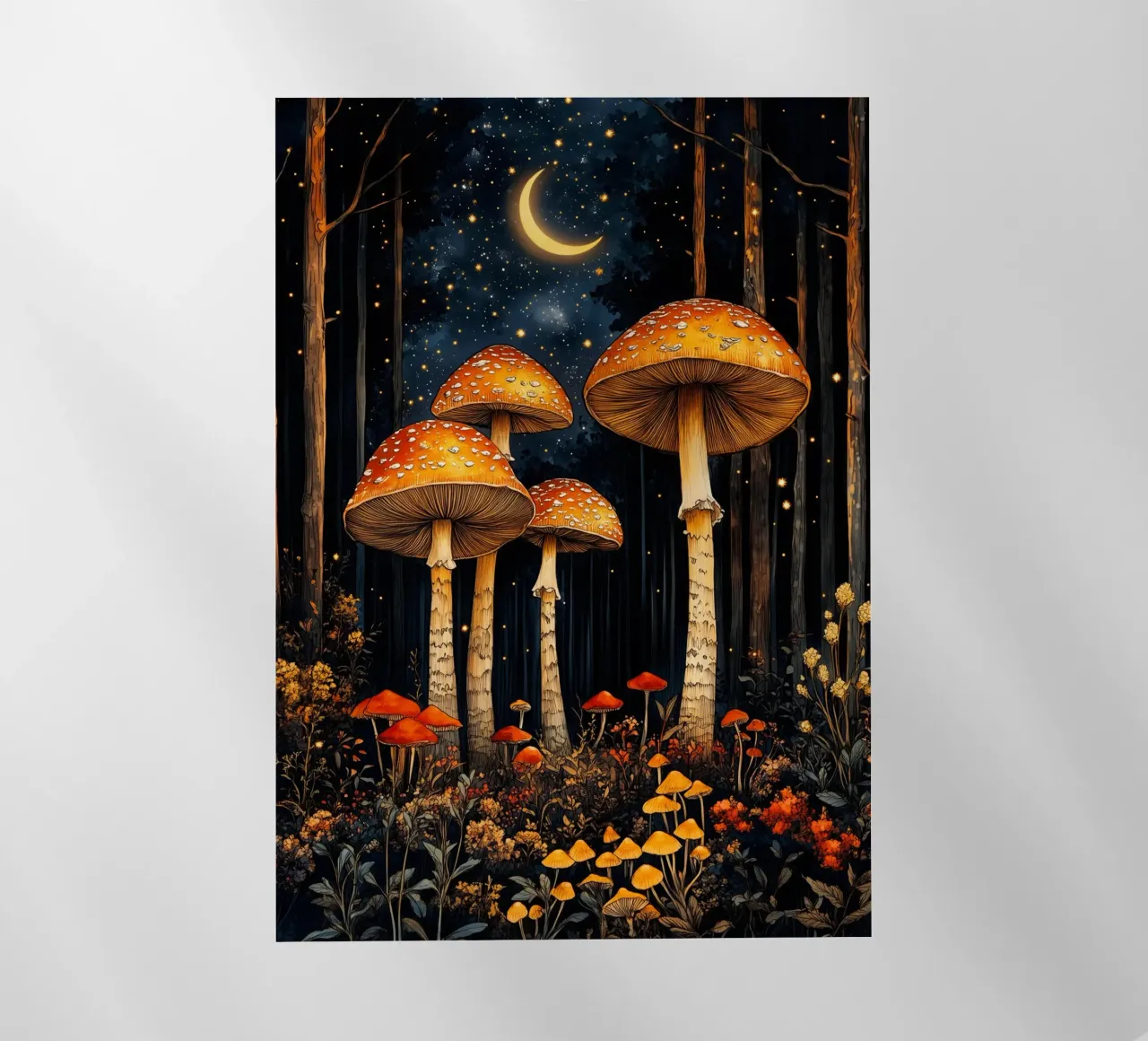 Funghi pellicola backlit da Justyna Jaszke JBJart