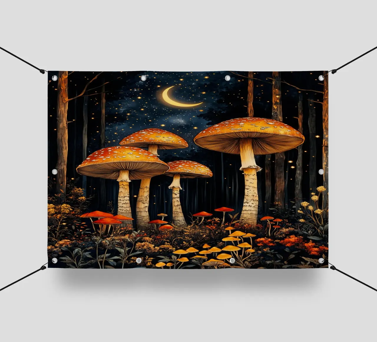 Funghi telo in pvc da Justyna Jaszke JBJart