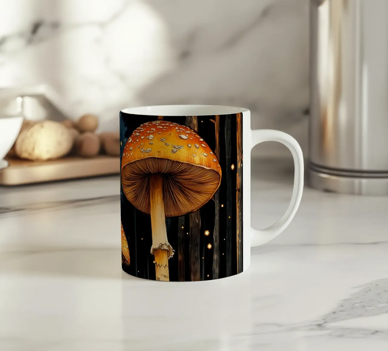 Funghi tazza in ceramica da Justyna Jaszke JBJart
