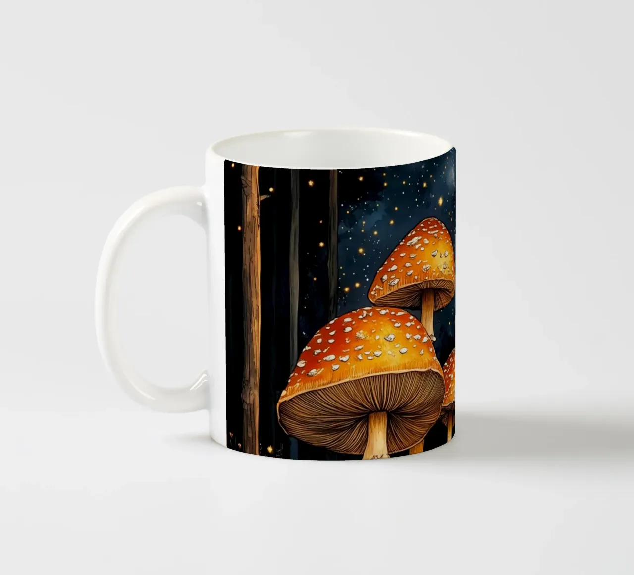 Funghi tazza in ceramica da Justyna Jaszke JBJart