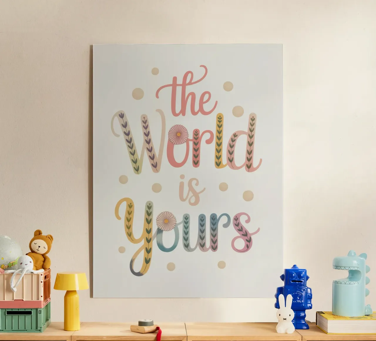 IL MONDO È TUO plexiglass da Klitzeklein