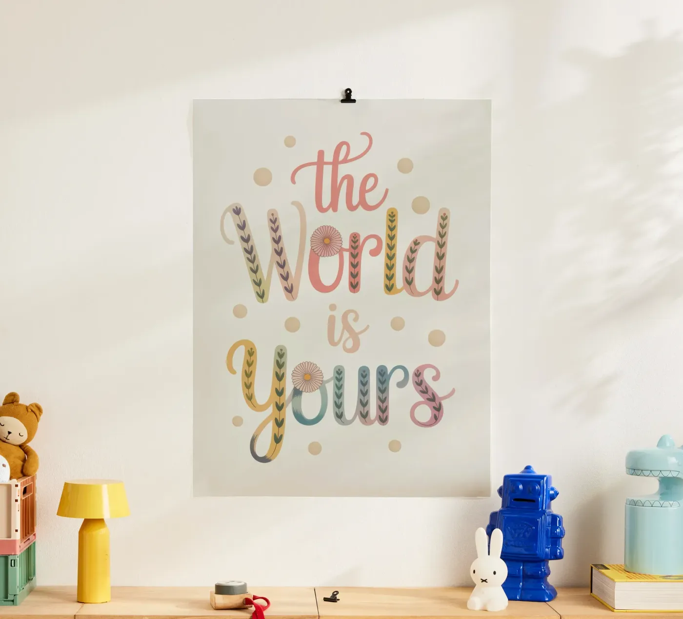 IL MONDO È TUO poster da Klitzeklein