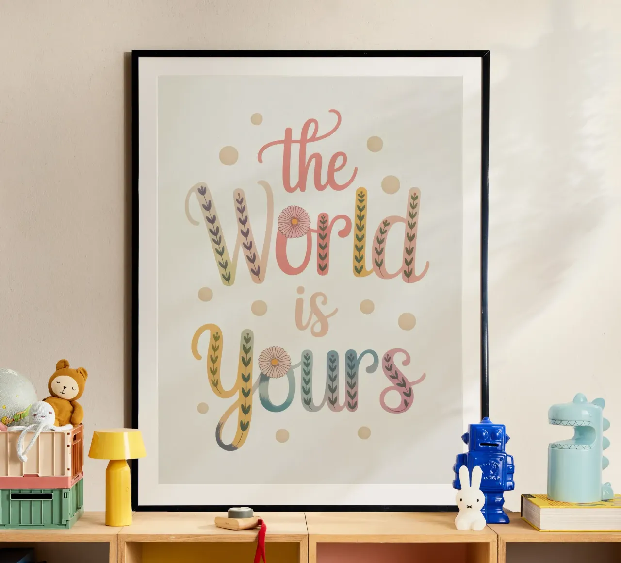IL MONDO È TUO poster da Klitzeklein