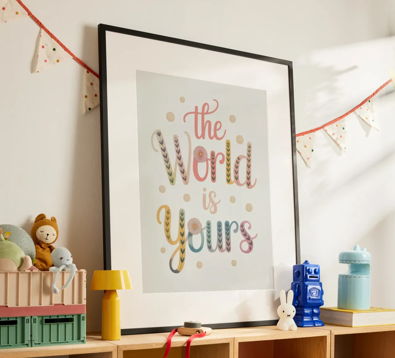IL MONDO È TUO poster da Klitzeklein
