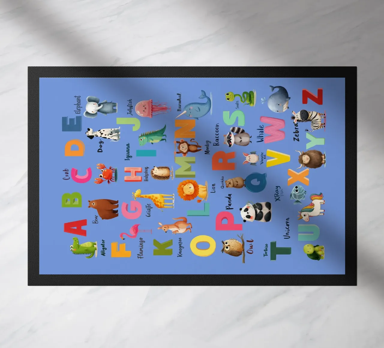 Alphabet Zoo zerbino da Kiara