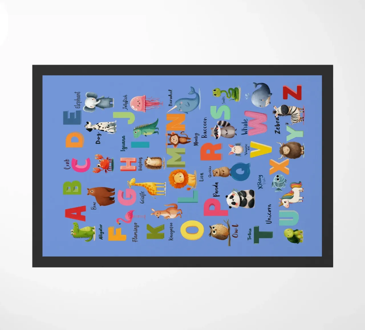 Alphabet Zoo zerbino da Kiara