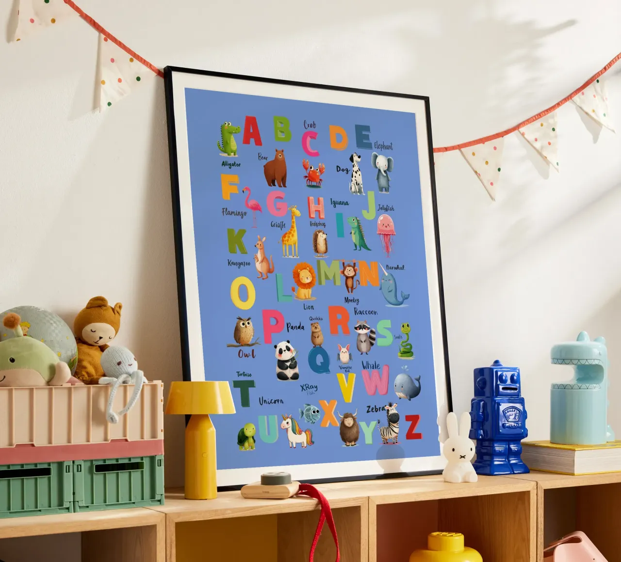 Alphabet Zoo Poster von Kiara