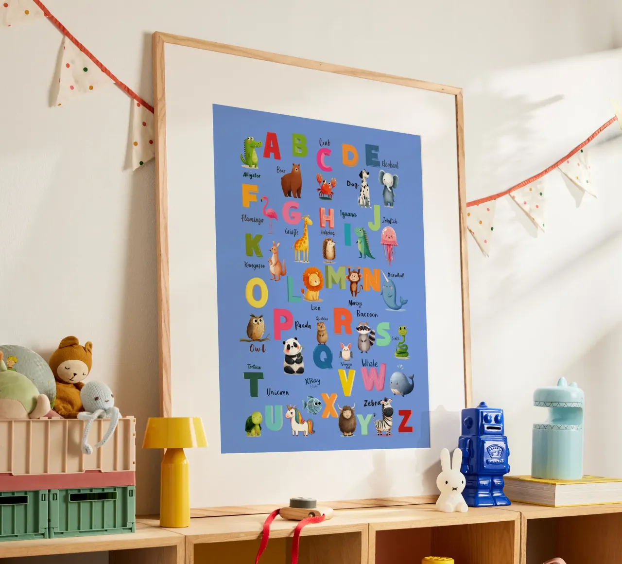 Alphabet Zoo Poster von Kiara