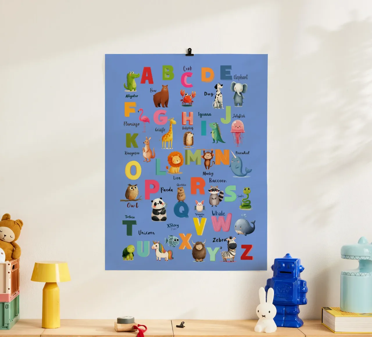Alphabet Zoo Poster von Kiara
