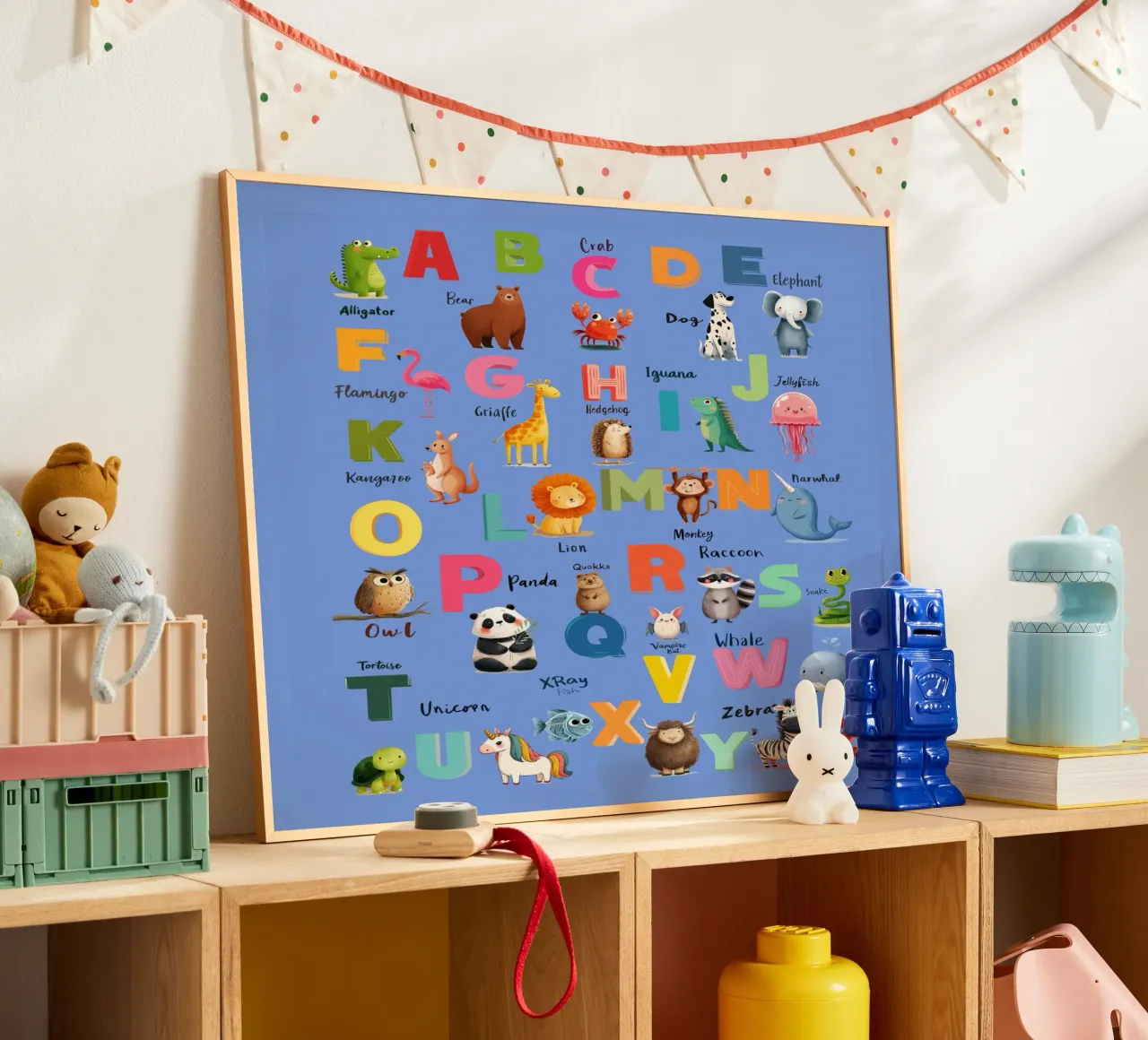 Alphabet Zoo Poster von Kiara